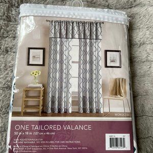 Curtainworks One Tailored Morocco Window Valance 50"W x 18"L